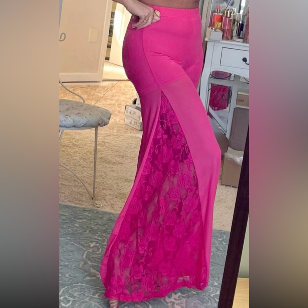 SALE!!!Chiffon & Lace Lounge Pant
